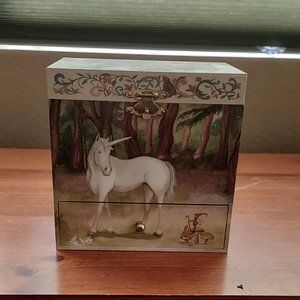 Unicorn Music/Jewelry Box; Vintage